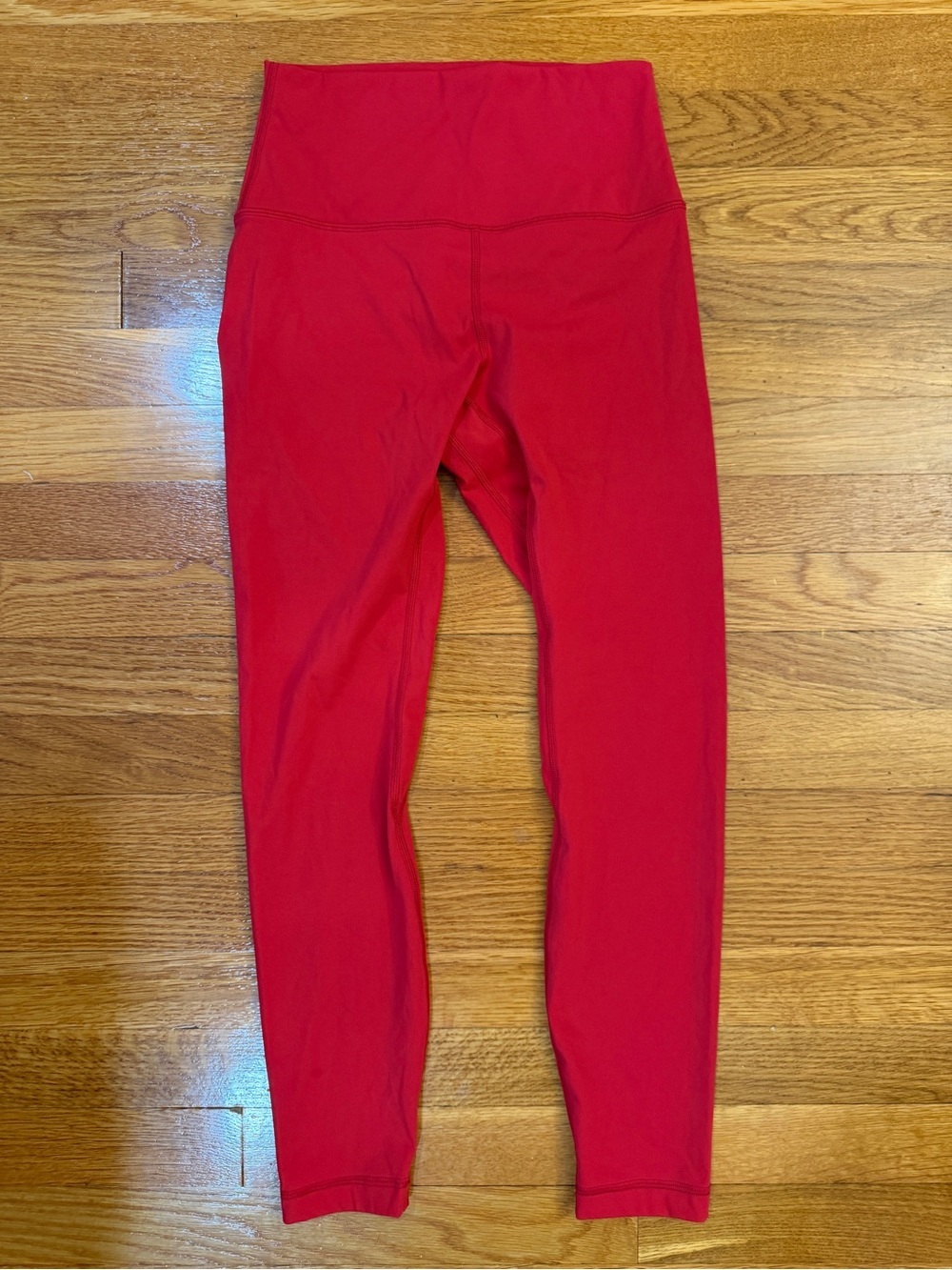 HeyNuts 24.5" Inseam Leggings in Red - Size EST Small (4)